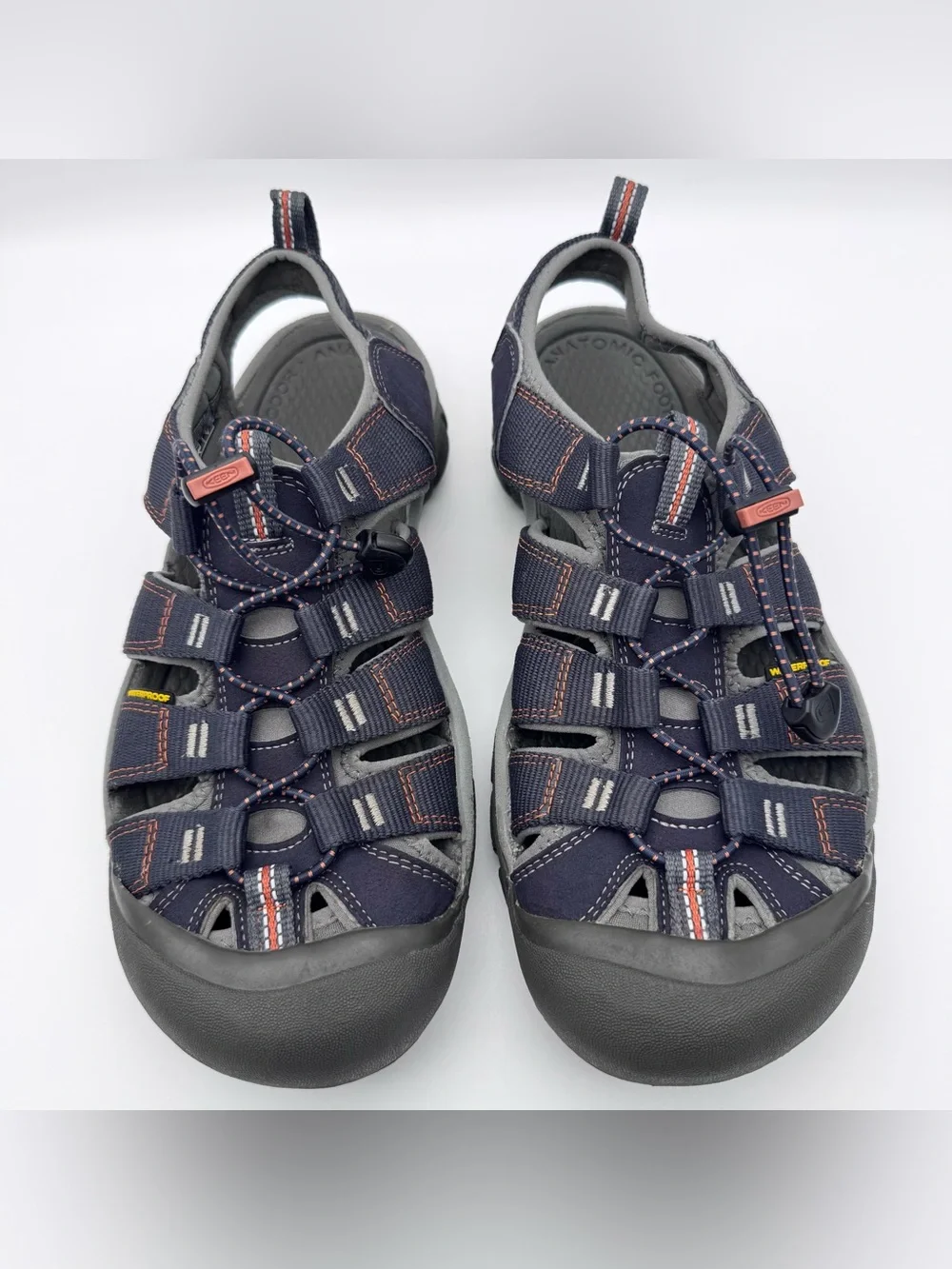 KEEN Newport H2 India Ink Rust Waterproof Hiking Sandals Men's Size 9